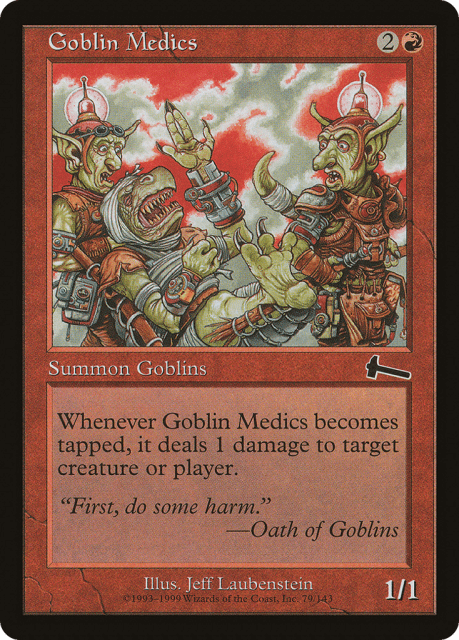 Goblin Medics (79) — Urza's Legacy