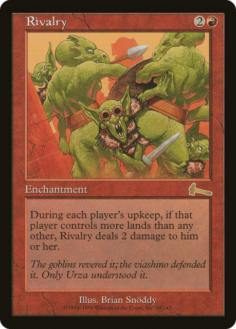 Rivalry (90) — Urza's Legacy