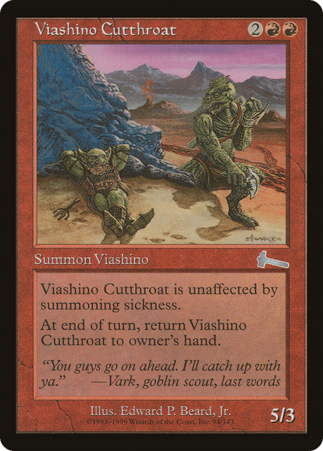 Viashino Cutthroat (94) — Urza's Legacy