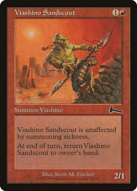 Viashino Sandscout (96) — Urza's Legacy