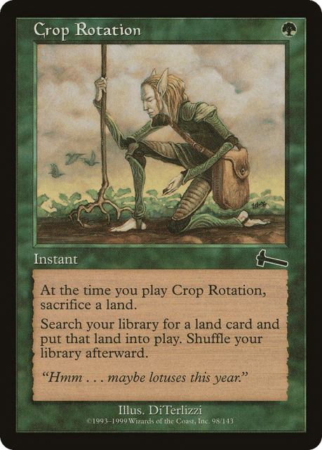 Crop Rotation (98) — Urza's Legacy