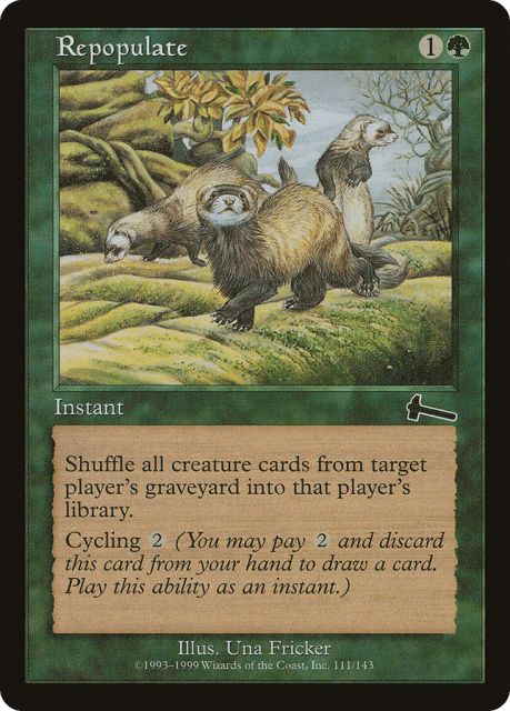 Repopulate (111) — Urza's Legacy