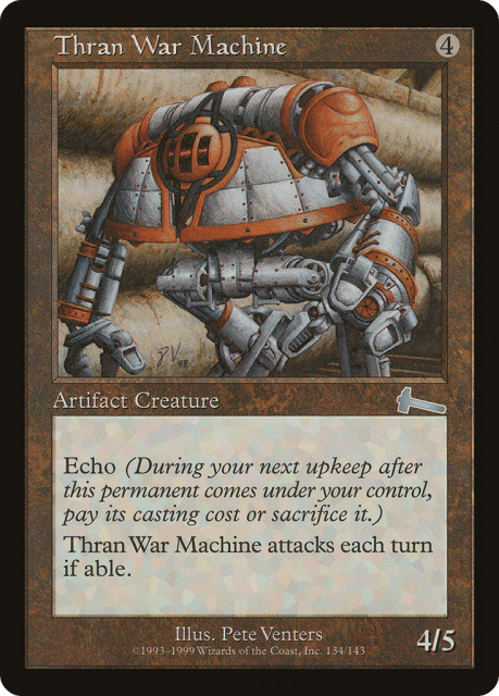 Thran War Machine (134) — Urza's Legacy