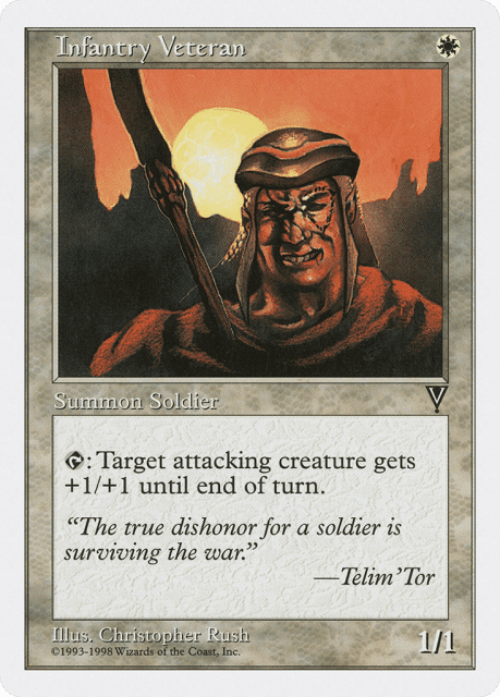 Infantry Veteran (8) — Anthologies
