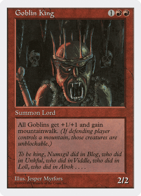 Goblin King (34) — Anthologies