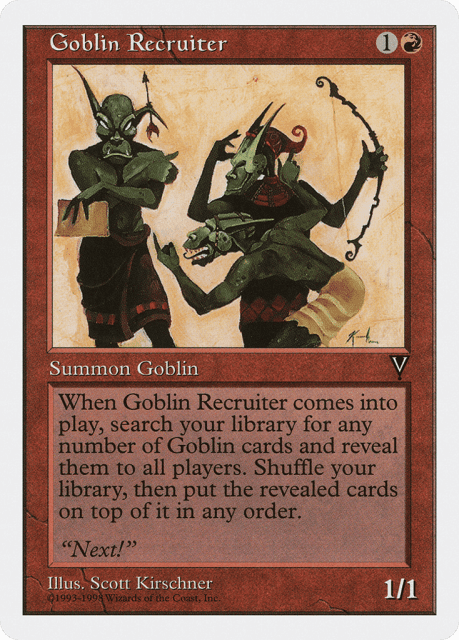 Goblin Recruiter (38) — Anthologies