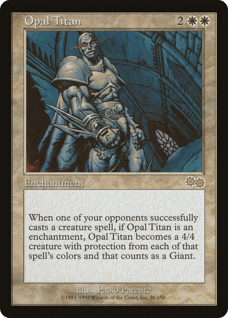 Opal Titan (26) — Urza's Saga