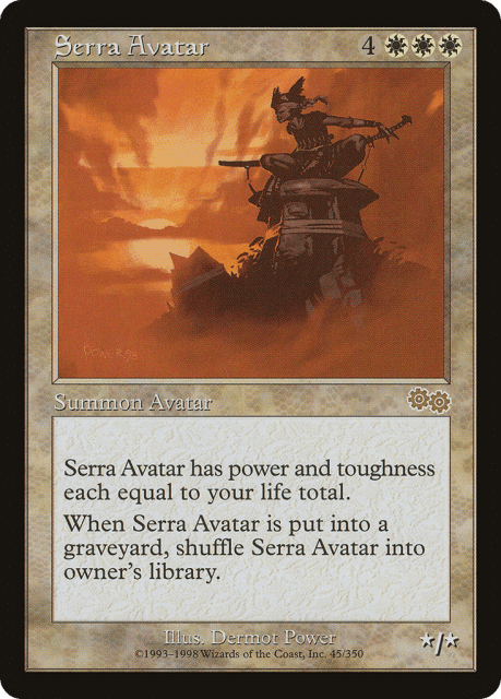 Serra Avatar (45) — Urza's Saga