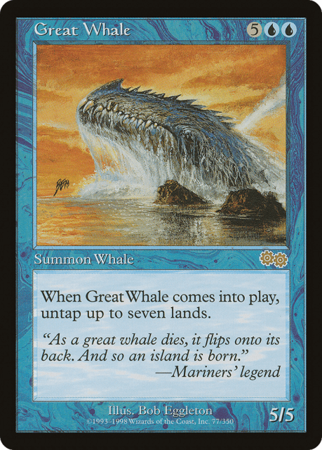 Great Whale (77) — Urza's Saga