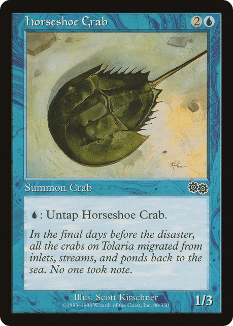 Horseshoe Crab (80) — Urza's Saga