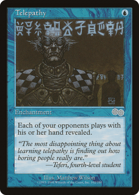 Telepathy (102) — Urza's Saga