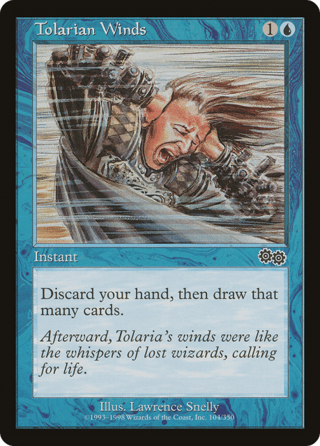 Tolarian Winds (104) — Urza's Saga