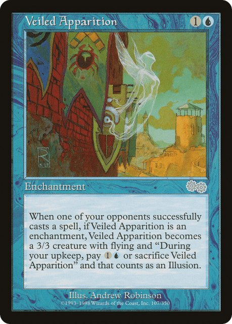 Veiled Apparition (107) — Urza's Saga