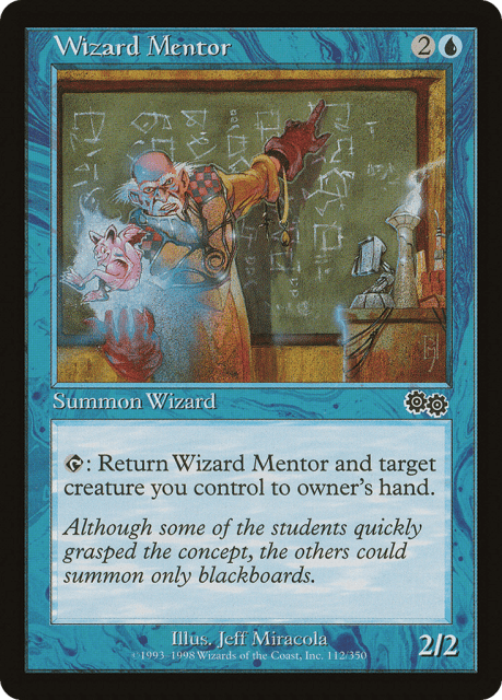 Wizard Mentor (112) — Urza's Saga