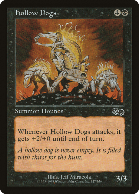 Hollow Dogs (137) — Urza's Saga
