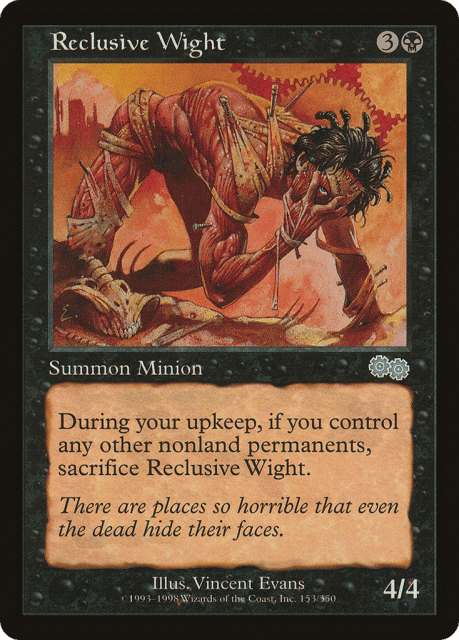 Reclusive Wight (153) — Urza's Saga