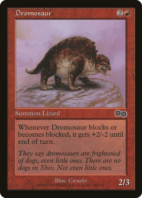 Dromosaur (182) — Urza's Saga