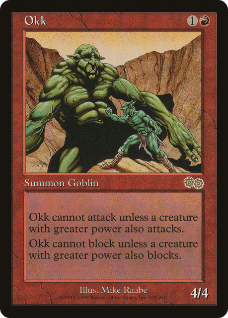 Okk (204) — Urza's Saga
