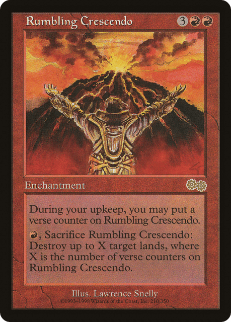 Rumbling Crescendo (210) — Urza's Saga