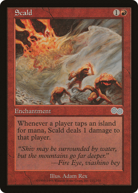 Scald (211) — Urza's Saga