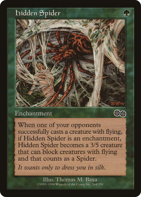 Hidden Spider (264) — Urza's Saga