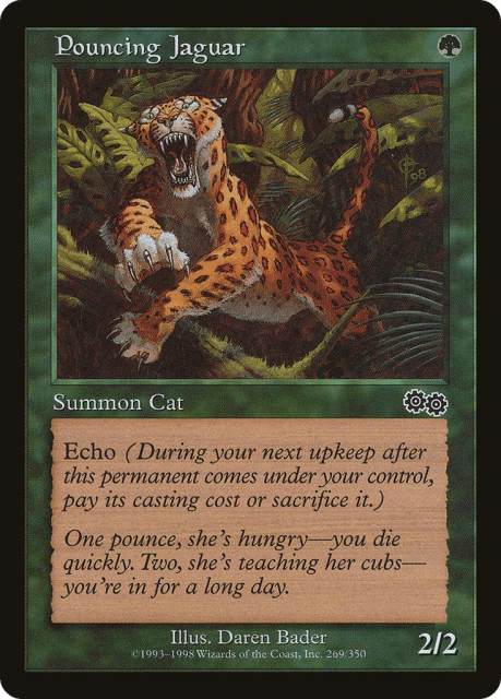 Pouncing Jaguar (269) — Urza's Saga
