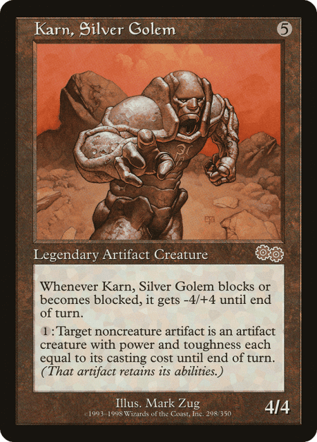 Karn, Silver Golem (298) — Urza's Saga