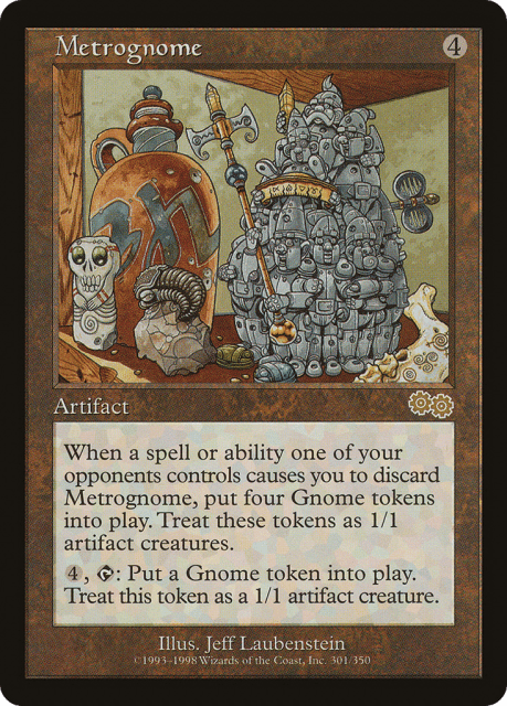 Metrognome (301) — Urza's Saga