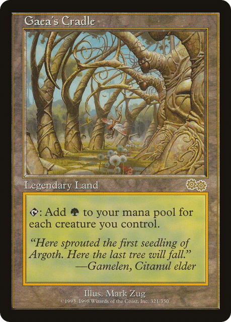 Gaea's Cradle (321) — Urza's Saga