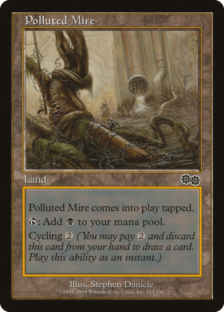 Polluted Mire (323) — Urza's Saga