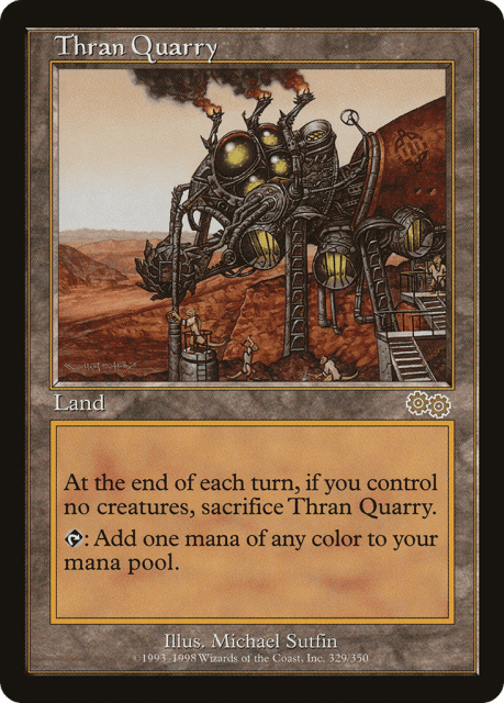 Thran Quarry (329) — Urza's Saga