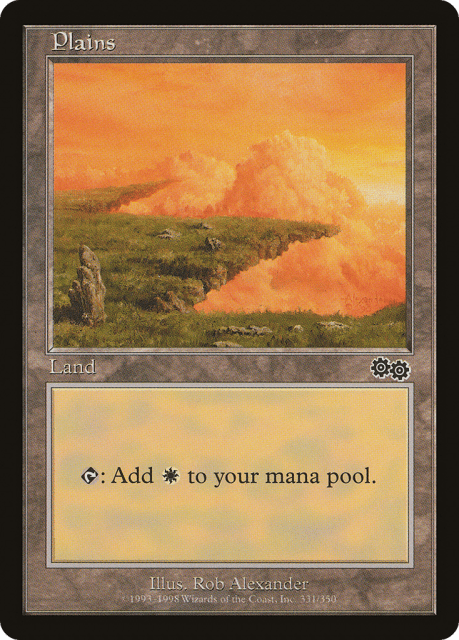 Plains (331) — Urza's Saga
