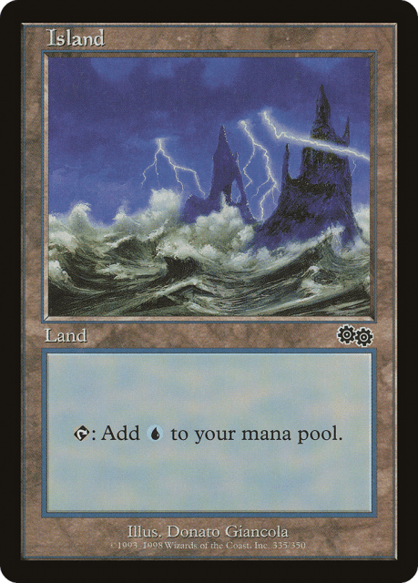 Island (335) — Urza's Saga