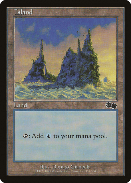 Island (337) — Urza's Saga