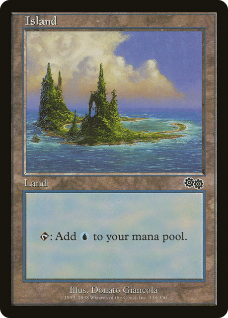 Island (338) — Urza's Saga