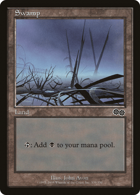 Swamp (339) — Urza's Saga