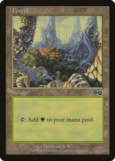 Forest (349) — Urza's Saga