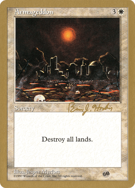 Armageddon (bh7asb) — World Championship Decks 1998