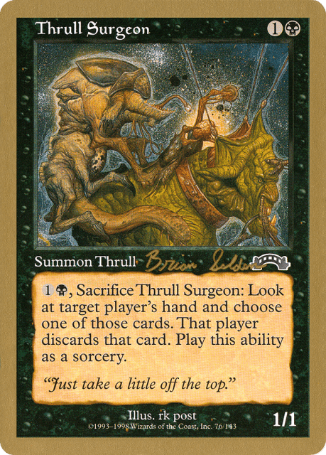 Thrull Surgeon (bs76) — World Championship Decks 1998