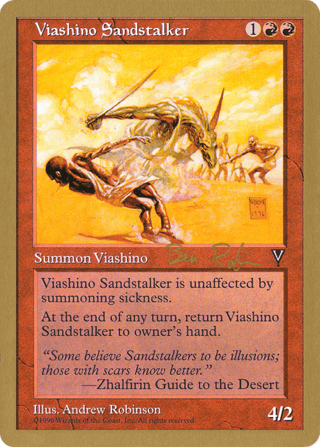 Viashino Sandstalker (br100) — World Championship Decks 1998