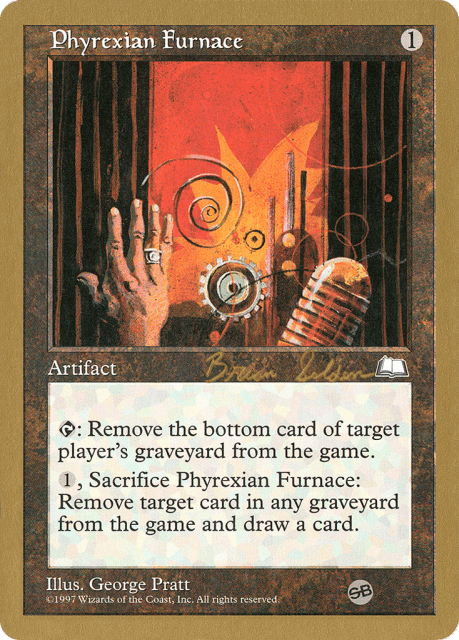 Phyrexian Furnace (bs155sb) — World Championship Decks 1998