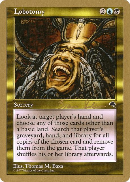 Lobotomy (bs267) — World Championship Decks 1998