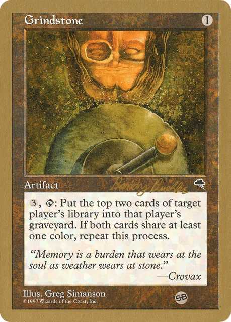 Grindstone (rb290sb) — World Championship Decks 1998
