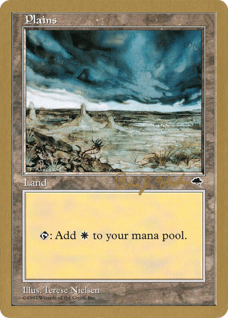 Plains (bh334) — World Championship Decks 1998
