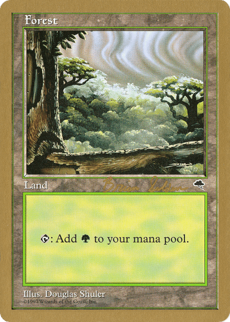 Forest (bs349) — World Championship Decks 1998