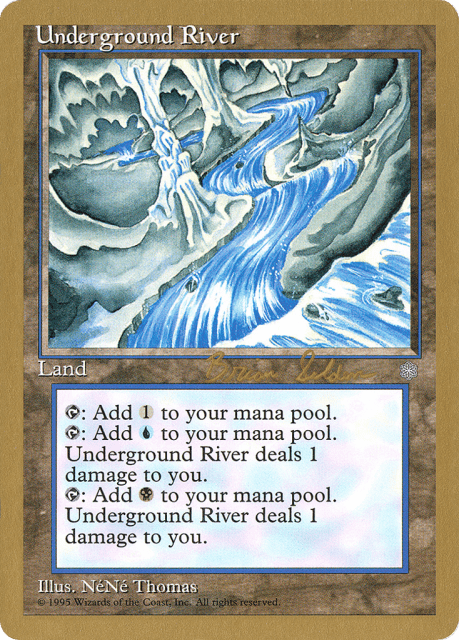 Underground River (bs362) — World Championship Decks 1998