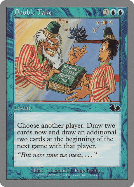 Double Take (23) — Unglued
