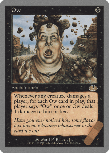 Ow (36) — Unglued