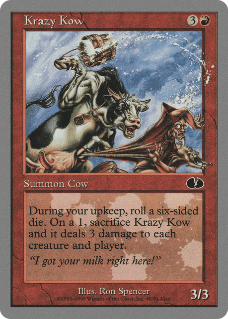 Krazy Kow (48) — Unglued