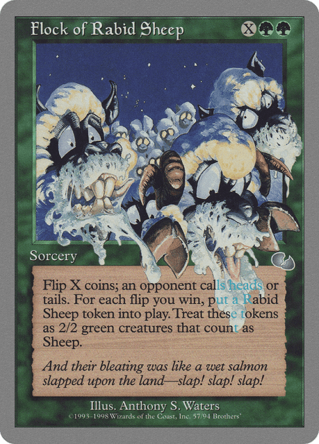 Flock of Rabid Sheep (57) — Unglued
